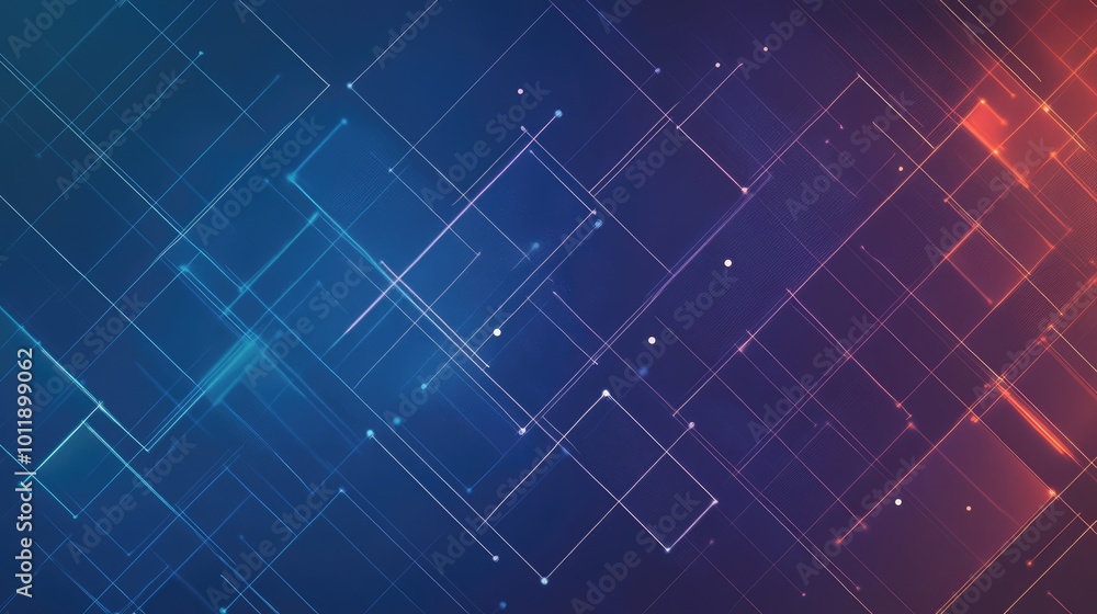 Poster cyber geometric business abstract. pattern design concept with modern technology lines and shapes