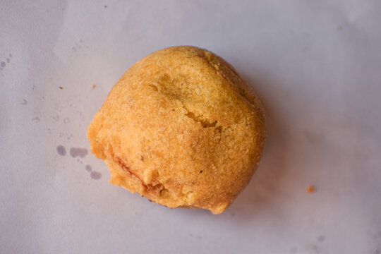 A dish made mainly  potatoes and gram flour, known as Aloo Gunda, is easily available all over India