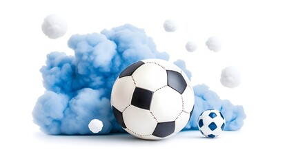 Fototapeta premium Revolutionizing Sports with Cloud Computing - Advanced Analytics for Player Patterns and Team Dynamics to Enhance Predictive Performance Insights