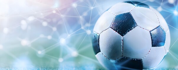 Naklejka premium Advanced Sports Analytics - Predictive Technology for Enhanced Game Strategy and Player Performance Optimization Through Data-Driven Insights and Cloud Solutions