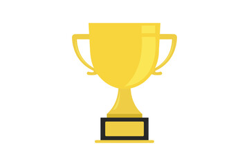 Trophy icon isolated. Vector illustration
