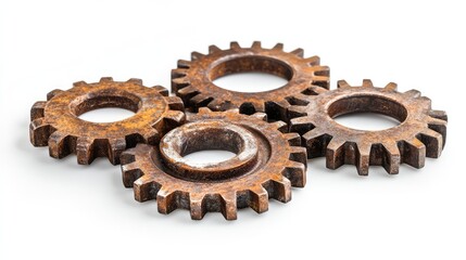 Rusted Gears - AI Generated