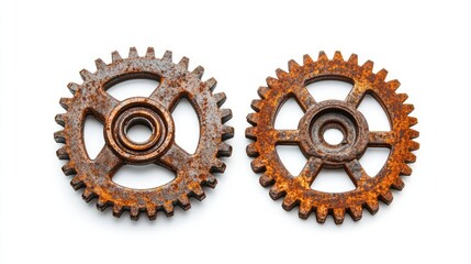 Rusted Gears - AI Generated
