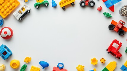 Obraz premium Kids Toys Frame - AI Generated
