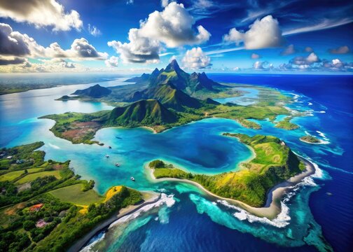 Explore a detailed world map showcasing Bora Bora Island in the South Pacific Ocean, perfect for travel enthusiasts and educational purposes. Discover its breathtaking beauty!