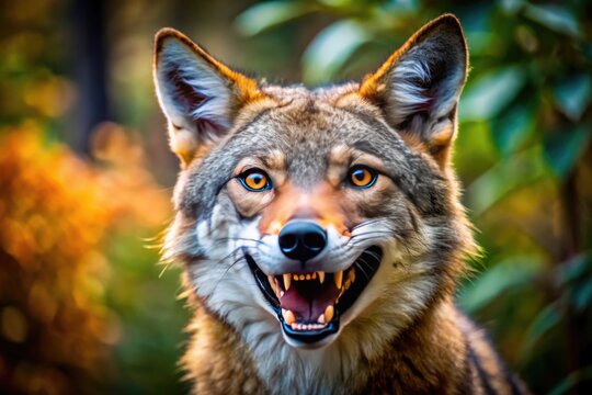 Close-up of a Cute Snaggletooth Animal Showing Unique Teeth in a Natural Outdoor Environment