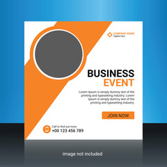 Business Event Social Media Post Design