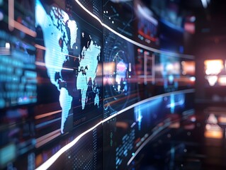 Holographic Global News Broadcast via Futuristic Quantum Internet Network