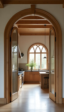 view archy framed large old halzenut glass doors living room lux scandinavian moody colours