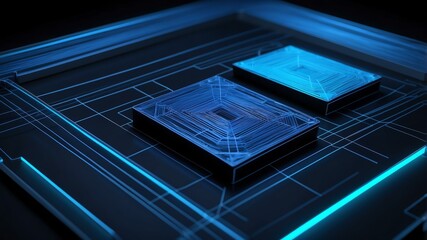 3d wireframe model of a paint palette design concept background