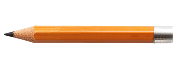 PNG  Classic wooden yellow pencil
