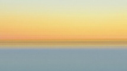 Fototapeta premium Golden and blue hues merge beautifully in a calm atmosphere evoking peacefulness and serenity