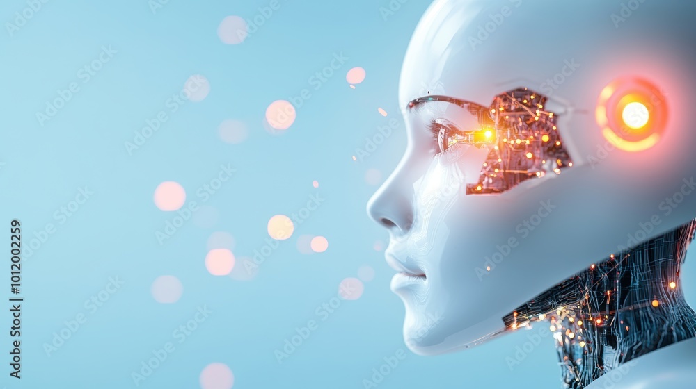 Poster a team of entrepreneurs working on a project involving artificial intelligence, showcasing the use o