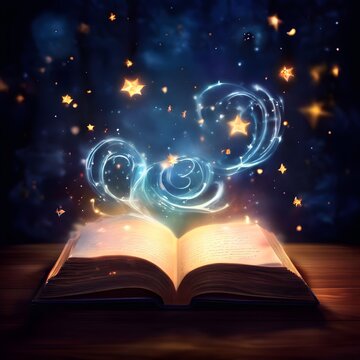 magic book and magic wand dp