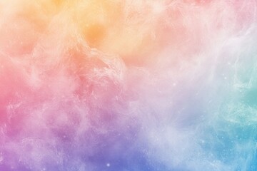 Fototapeta premium A soft rainbow gradient with a matte finish, ideal for text overlays