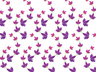 Seamless pattern background with red cherry. Berries wallpaper vector illustration