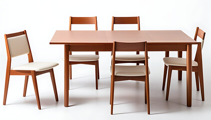 wooden dining set