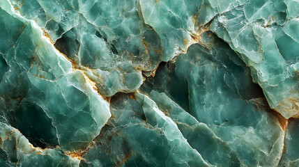 Obraz premium Green Marble Texture Background - Abstract Stone Pattern