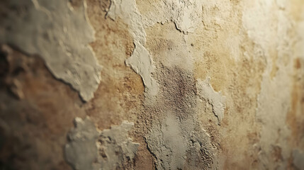 Abstract Brown And Grey Wall Texture Background