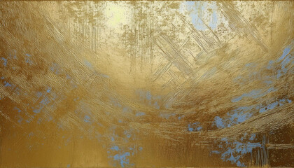 Scratched gold leaf texture. Scratched gold metal surface background. Gold metallic texture...