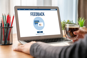 Customer feedback and review analysis by modish computer software for corporate business