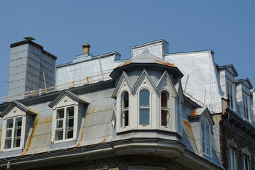 Colonial buildings in Old Quebec