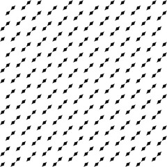 Seamless pattern with geometric motifs in black and white