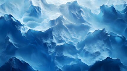 Obraz premium Abstract 3D Blue Mountain Background