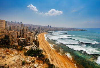 A view of Beirut in Lebanon