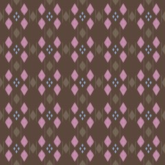 Ethnic background - Ikat style - Illustration