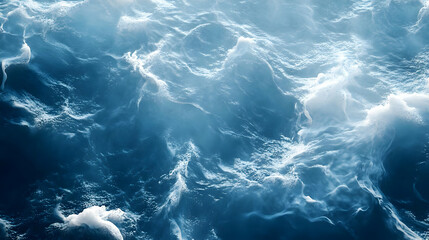 Ocean Waves Abstract Background