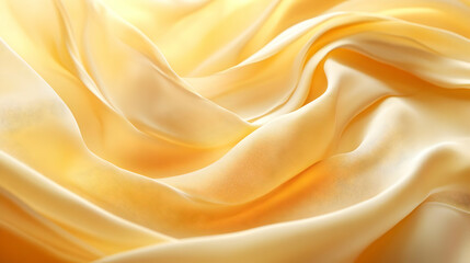 Obraz premium Abstract Background with Smooth Golden Waves
