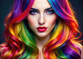 Naklejka premium Creative Hair Logos Collection for Salons and Beauty Brands with Stylish and Modern Designs