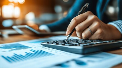 Business Accountant People Doing Tax Audit And Accounting, Generative AI