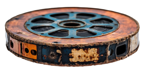 Close-Up of a Reel