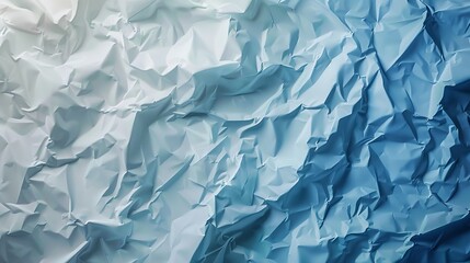 Obraz premium Abstract Elegance Mesmerizing Crumpled Paper Art with Intricate Details and Gradient Tones