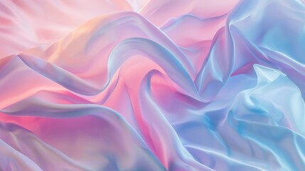 Obraz premium Serene Pastel Ombre CloseUp Gradient of Subtle Color Transitions