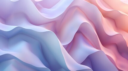 Fototapeta premium Serenity in Shades CloseUp Pastel Gradient with Soft Transitions