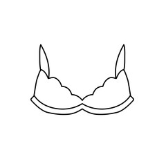 Obraz premium outline of women's panties