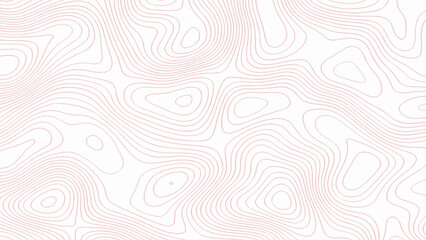 Abstract Topographic contour lines map pattern.
