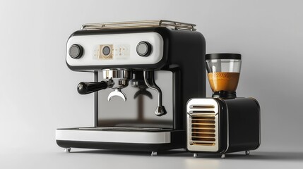 Breakfast Prep Appliances. AI generated illustration.