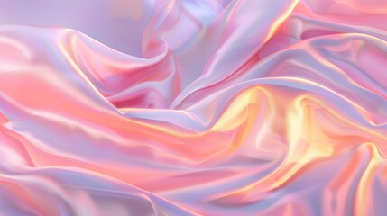 Fototapeta premium Serene Pastel Gradient A Captivating CloseUp of Soft Color Transitions