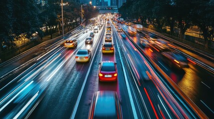 Smart LPR Camera Solutions. AI generated illustration.