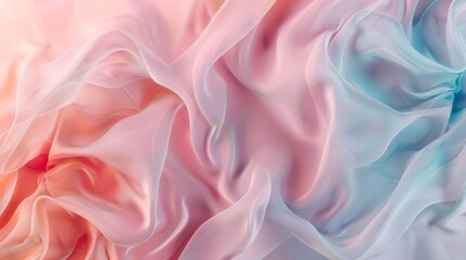 Fototapeta premium Pastel Dreams A CloseUp of Soft Ethereal Color Blends in Abstract Art Perfect for Backgrounds Design Projects and Relaxing Visual Inspiration