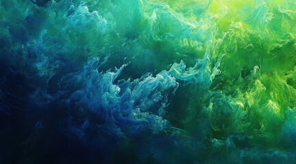 Obraz premium Green and blue background 