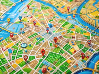 Detailed Street Map of Dublin Ireland Featuring Landmarks and Key Locations for Navigation Purposes