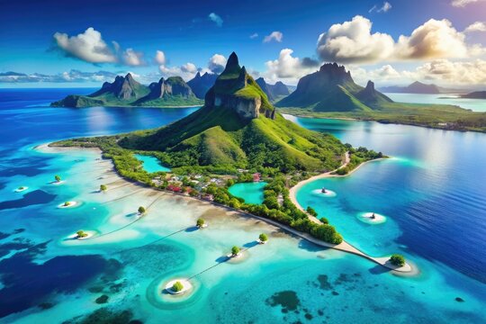 Discovering Bora Bora's Location on the Map: A Visual Guide to the Stunning Tahitian Island