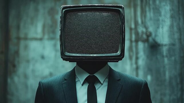 Man with a TV Head: Static Thoughts