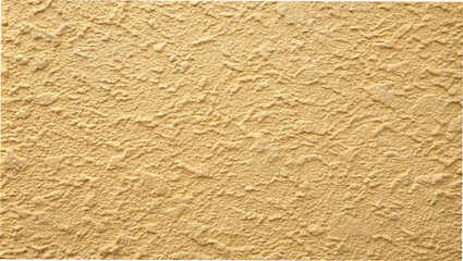 Raw plaster texture with realistic patterns in warm yellow tones for decorative walls
