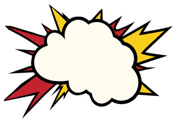 PNG Speech bubble background backgrounds outdoors exploding.